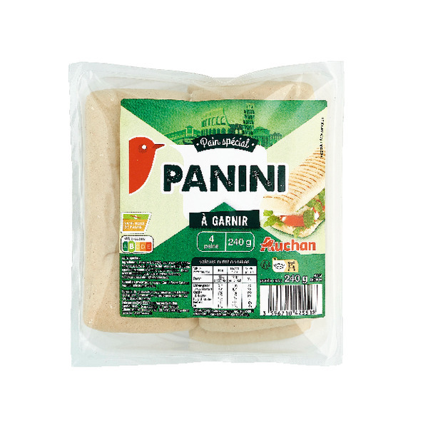 Pain Spécial Panini Auchan