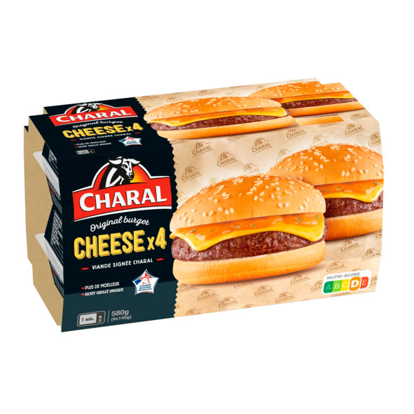 4 Cheeseburgers Charal
