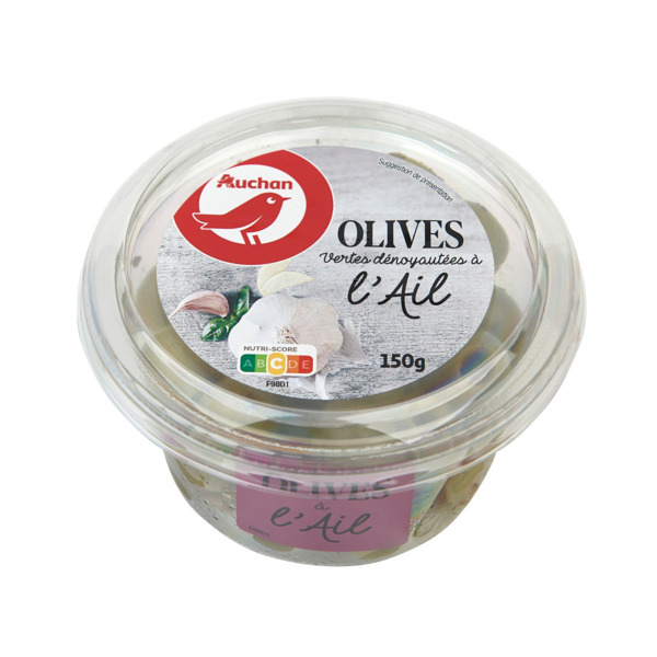 Olives À L'ail Auchan