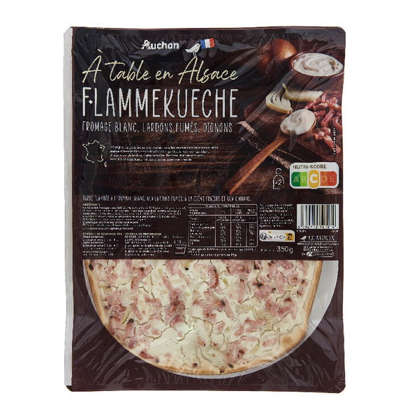 Flammekueche Auchan À Table En France