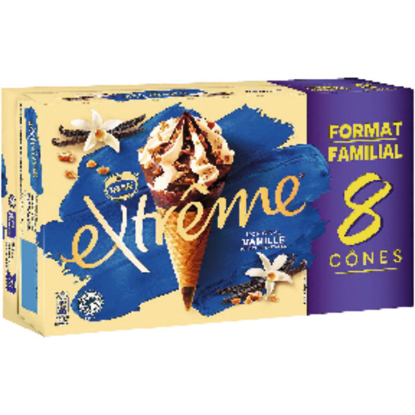 Cônes Extrême Vanille Nestlé