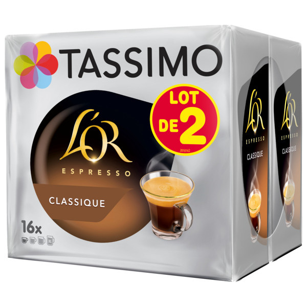 Café Dosettes Tassimo L'or