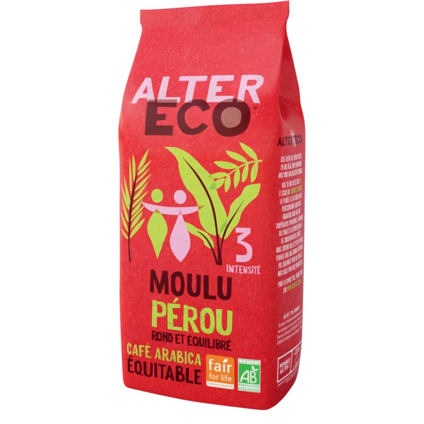 Café Moulu Pur Arabica Pérou Bio Alter Eco