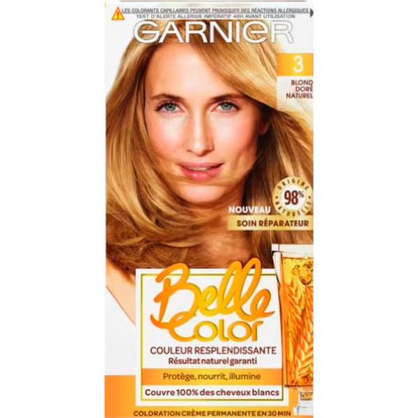 Coloration Blond Doré Belle Color Garnier