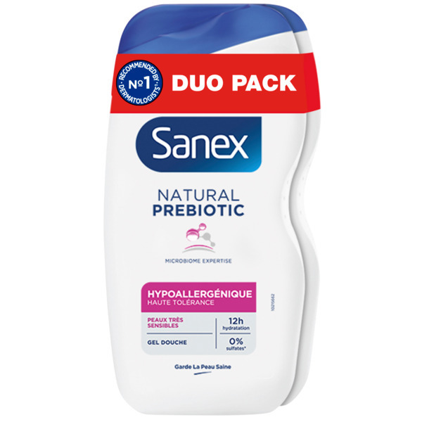Gel Douche Natural Prebiotic Sanex