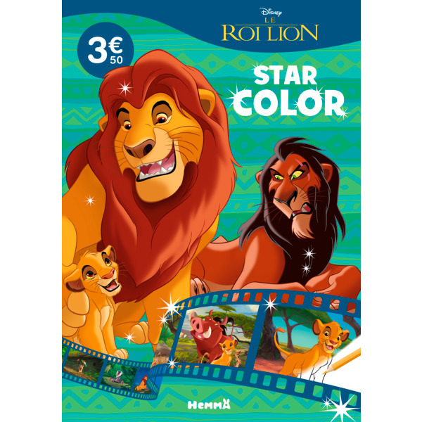 Disney Le Roi Lion Star Color 