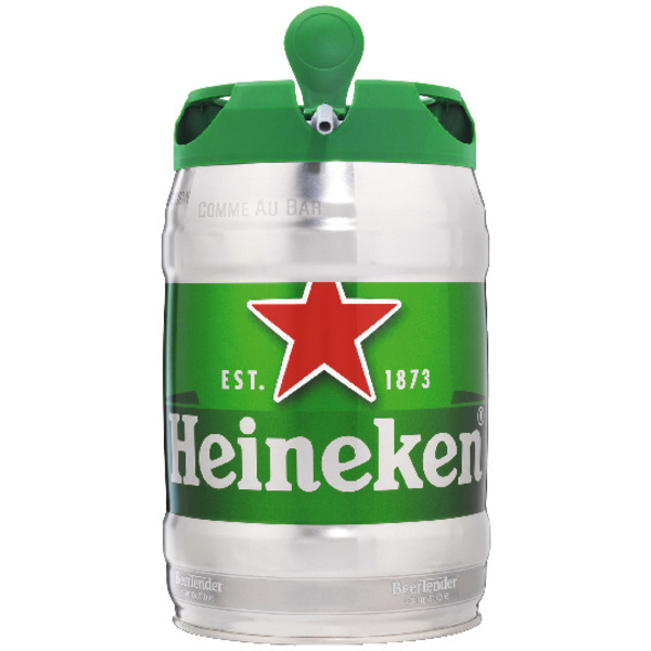 Mini Fût 5L Heineken
