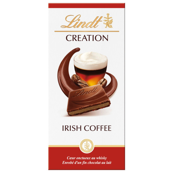 Tablettes De Chocolat Irish Coffee Lindt Creation