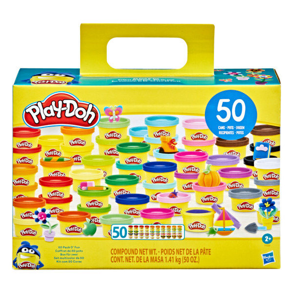 Pack De 50 Pots Play-Doh