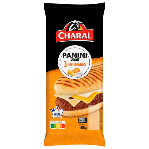 Panini De Bœuf Aux 3 Fromages Charal