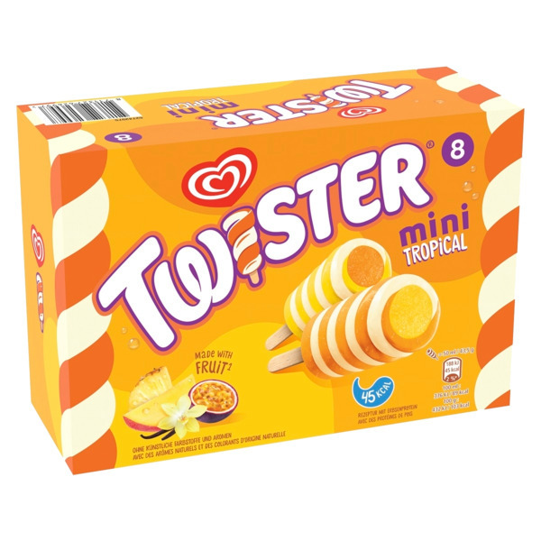 Twister Vanille Et Fruits Tropicaux & Ananas 