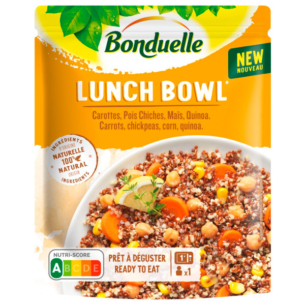 Plat Cuisiné Lunch Bowl Au Quinoa Et Légumes Bonduelle