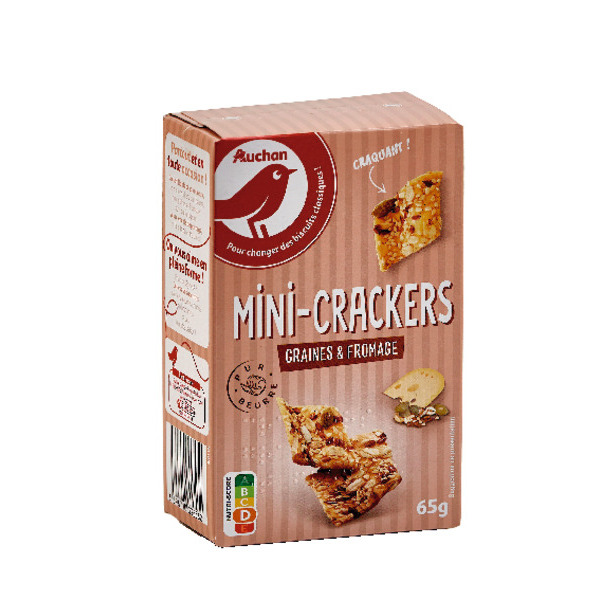 Crackers Graines Et Fromage Auchan