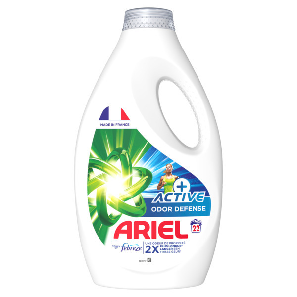 Lessive Liquide Active+Odor Defense Ariel