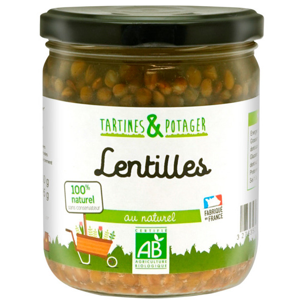 Lentilles Au Naturel Bio Tartines Et Potager 