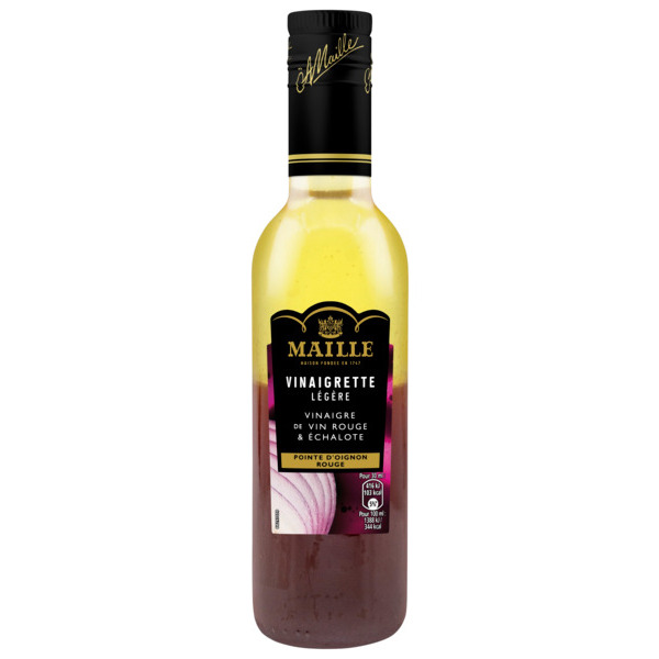 Vinaigrette Légère Vinaigre De Vin Rouge & Échalotes Maille