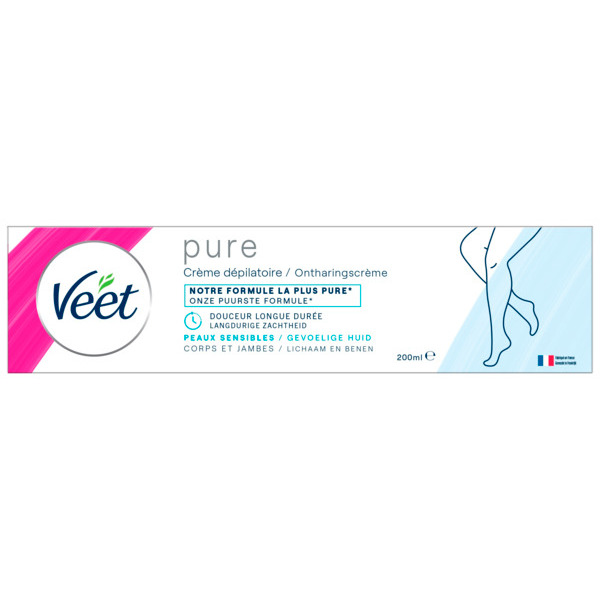 Crème Dépilatoire Peaux Sensibles Veet