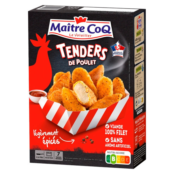 Tenders Filet De Poulet Surgelés Maitre Coq