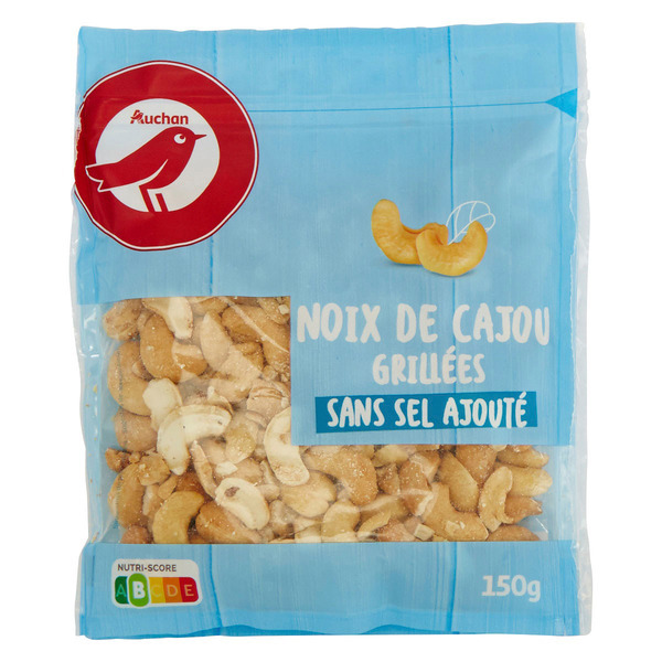 Noix De Cajou Grillées Auchan