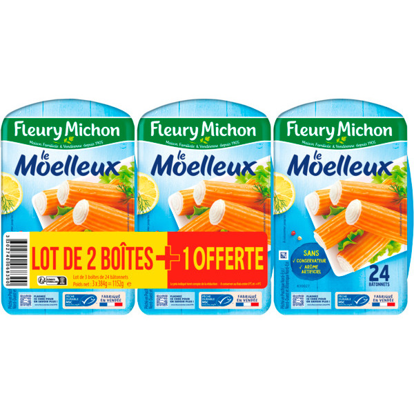 Surimi Le Moelleux Fleury Michon