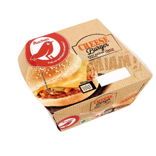 Cheese Burger Auchan