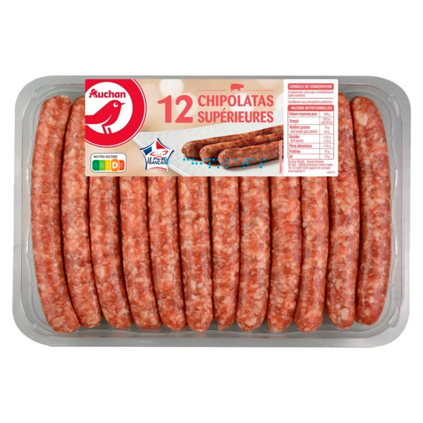 Chipolatas Supérieures Auchan