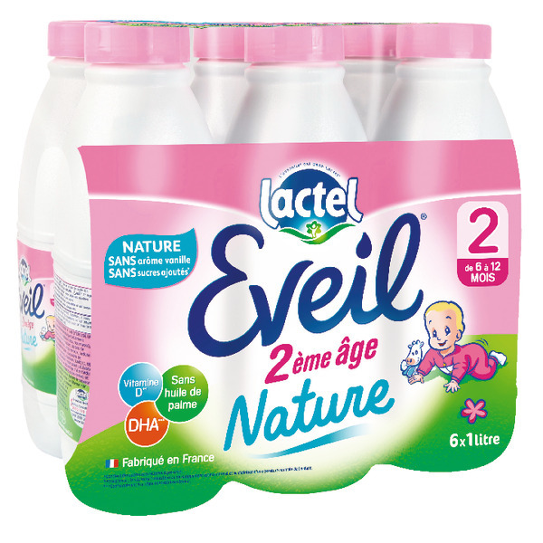 Lait 2Ème Âge Éveil Lactel