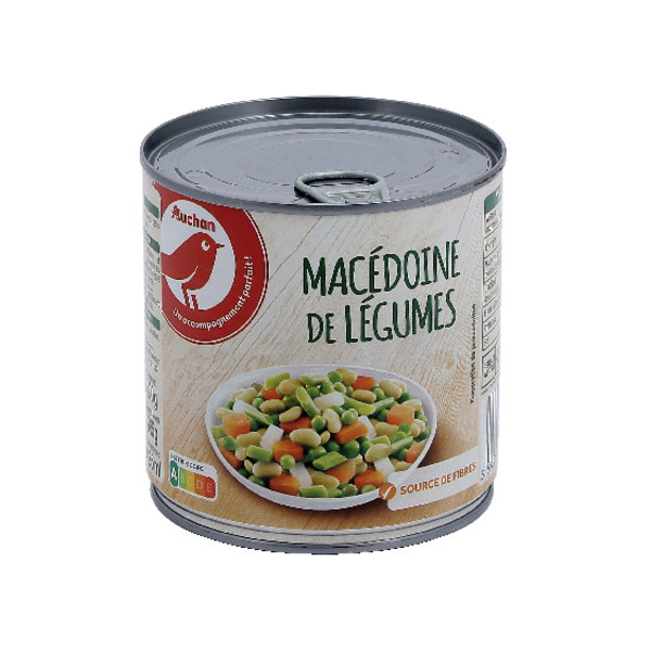 Macédoine De Légumes Auchan