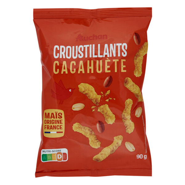 Croustillants Cacahuète Auchan