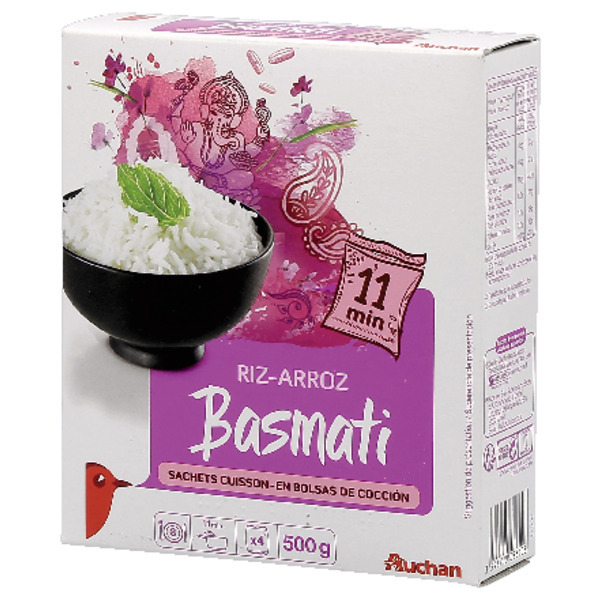 Riz Basmati Sachet Auchan