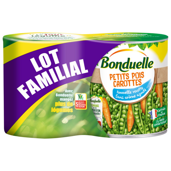 Petit Pois & Carottes Bonduelle