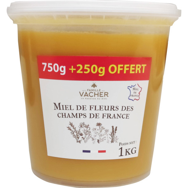 Miel De Fleurs Des Champs De France Famille Vacher