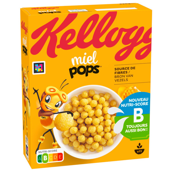 Céréales Miel Pops Kelloggs