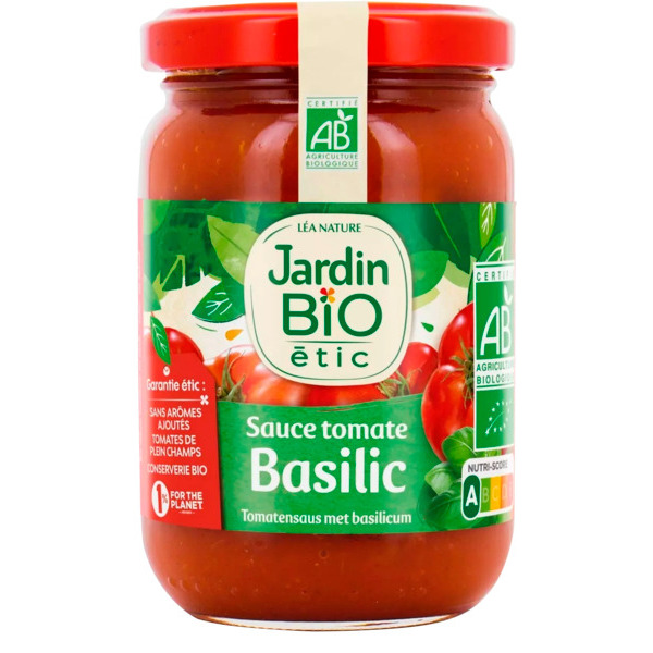 Sauce Tomate Au Basilic Bio Jardin Bio