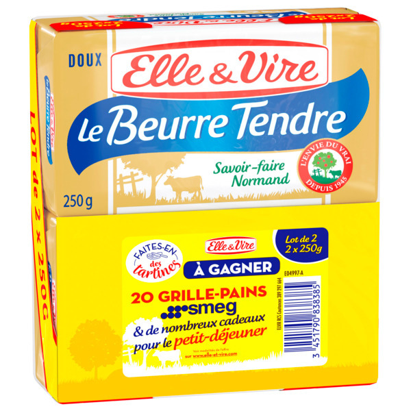 Beurre Tendre Elle & Vire