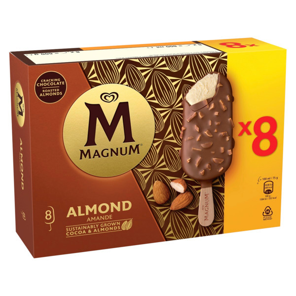 Glace Bâtonnets Amande Magnum