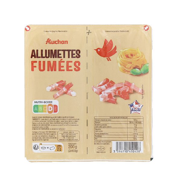 Allumettes Auchan