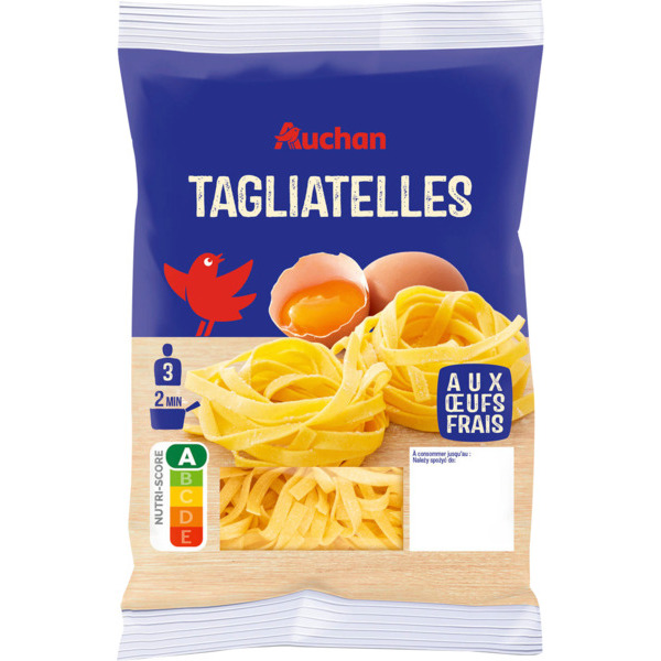 Tagliatelles Fraîches Auchan