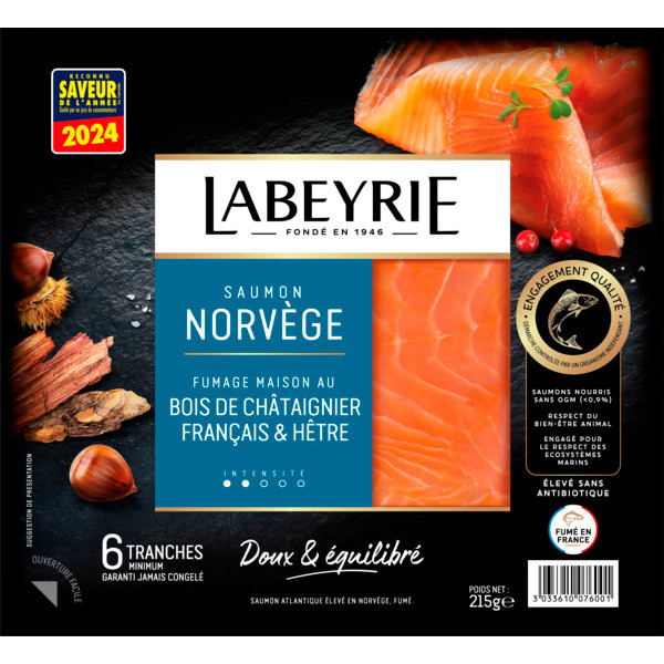 Saumon Fumé De Norvège Labeyrie