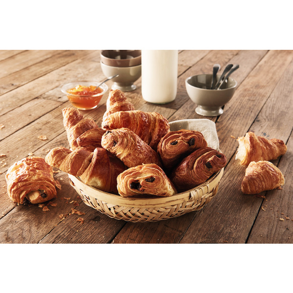 3 Croissants + 3 Pains Au Chocolat Pur Beurre