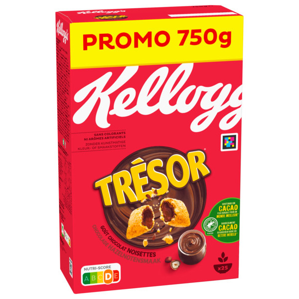 Céréales Trésor Chocolat Noisettes Kellogg's