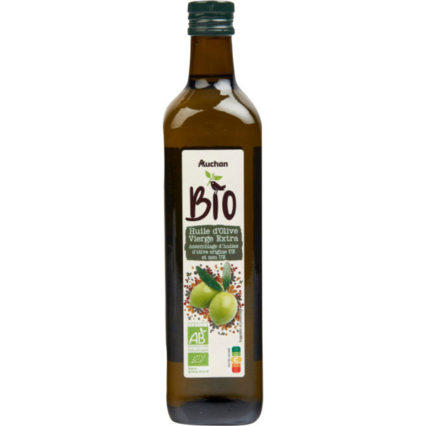 Huile D'olive Extra Vierge Auchan Bio