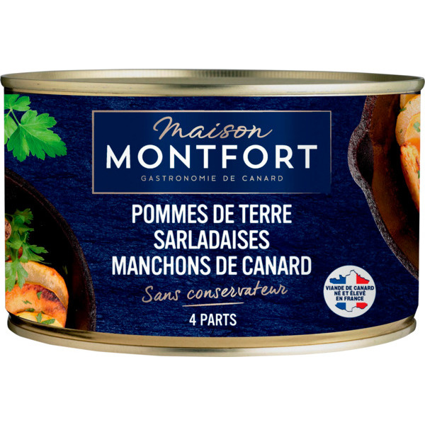 Pommes De Terre Sarladaises Manchons De Canard Maison Monfort 