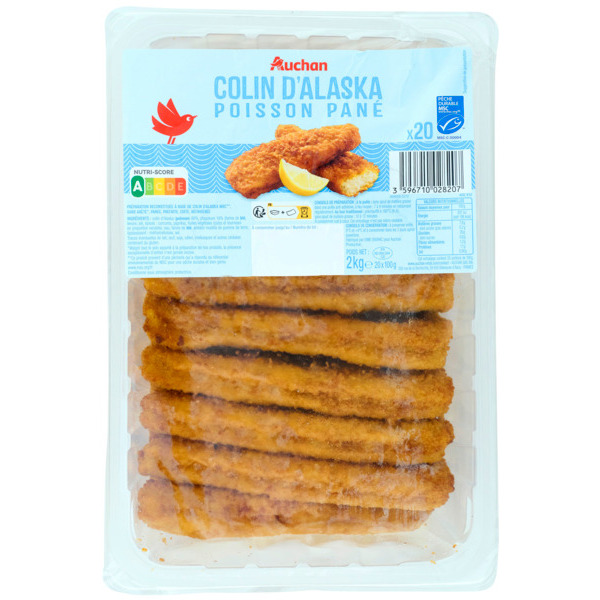 Panés De Poisson Auchan