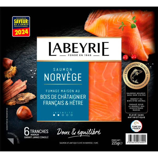 Saumon Fumé De Norvège Labeyrie