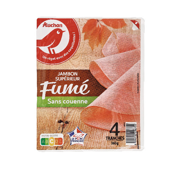 Jambon Supérieur Fumé Auchan