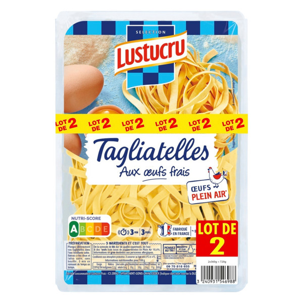 Tagliatelles Lustucru