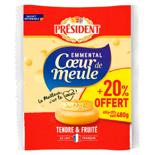 Emmental Coeur De Meule Président