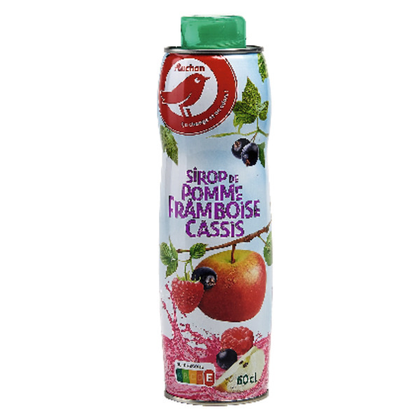 Sirop De Pomme Framboise Cassis Auchan