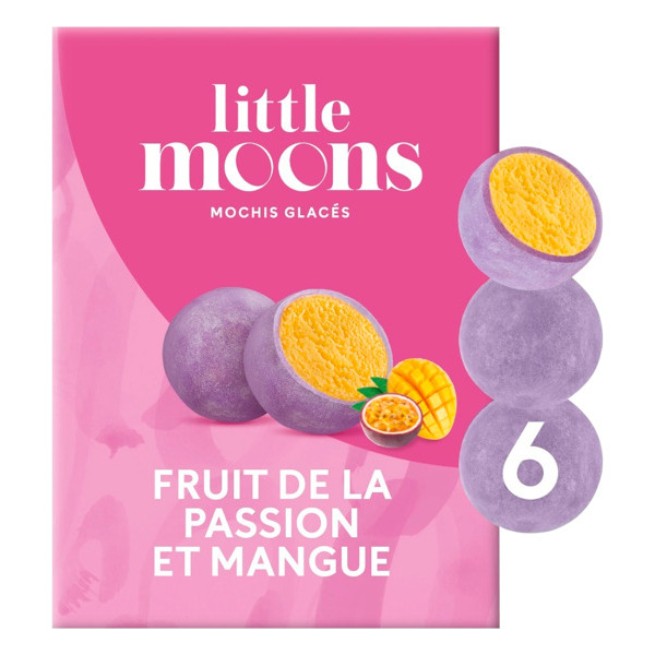 Mochis Glacés Fruit De La Passion Et Mangue Little Moons